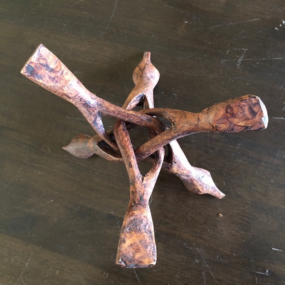 Abstract Art Bowl Stand from the '70's - Picture 6 of 9